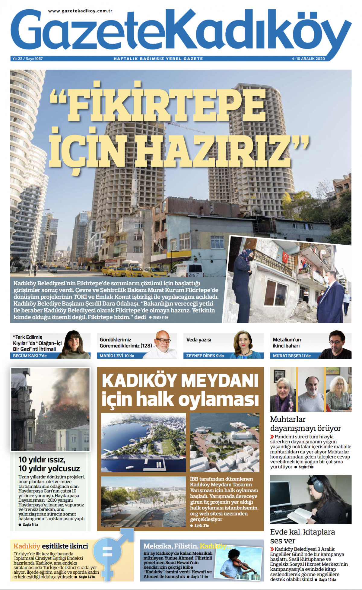 Gazete Kadıköy - 1067.Sayı